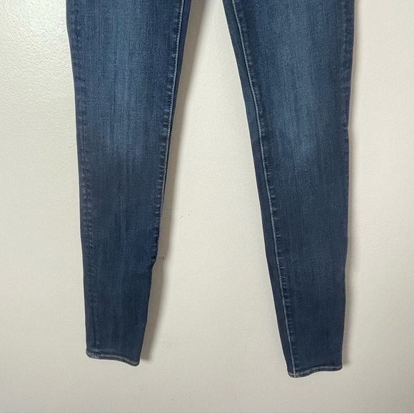 American Eagle Jeans High Rise Jegging 360 Super Stretch AEO Denim X4 Blue 0 - Picture 3 of 13
